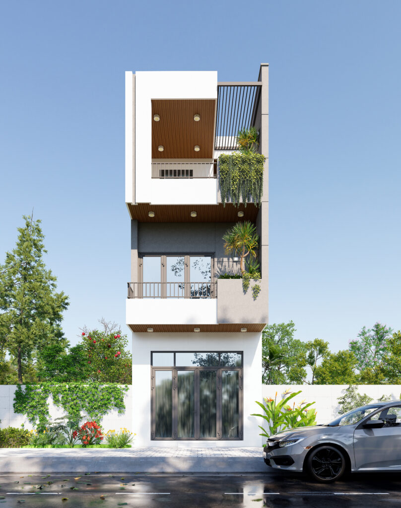 nhà phố đẹp hiện đại cần thơ