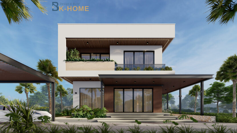 mẫu nhà biệt thự hiện đại