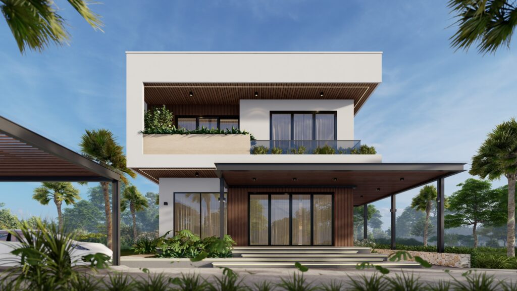 biệt thự hiện đại