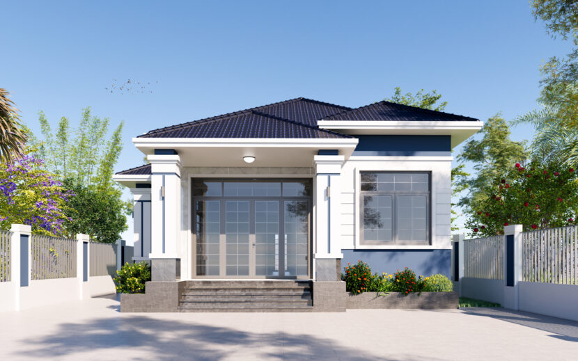 thiết kế nhà mái nhật đồng tháp