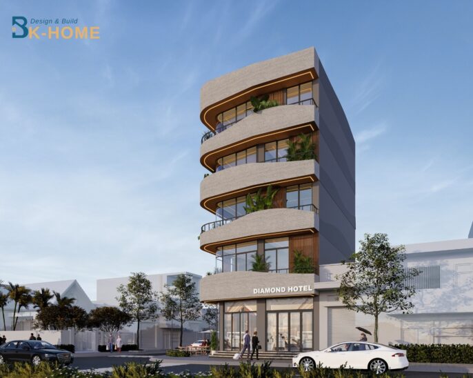 Khách sạn hiện đại Hậu giang