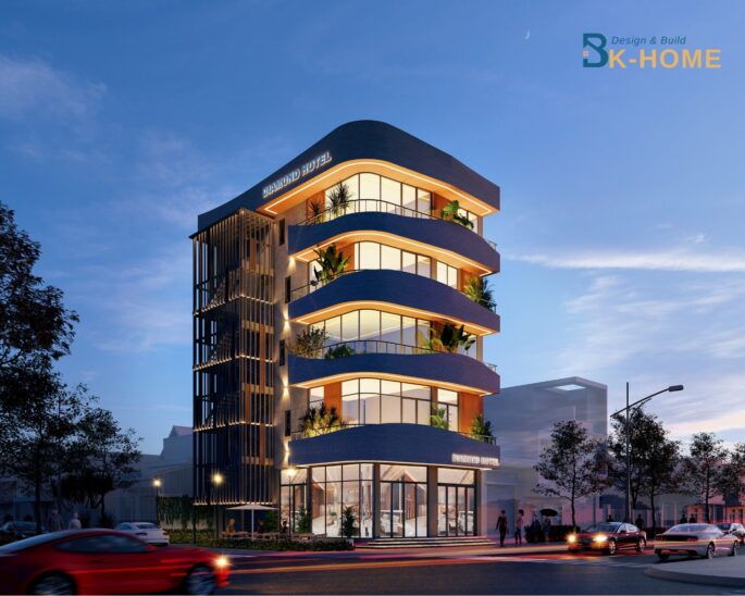 Khách sạn hiện đại Hậu giang