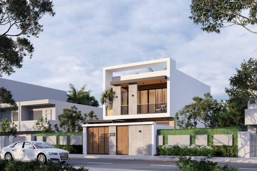 nhà phố hiện đại