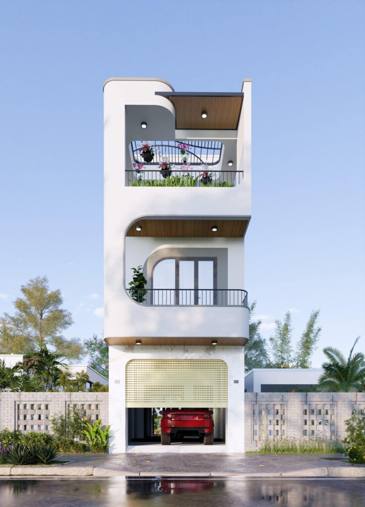 nhà phố hiện đại cần thơ