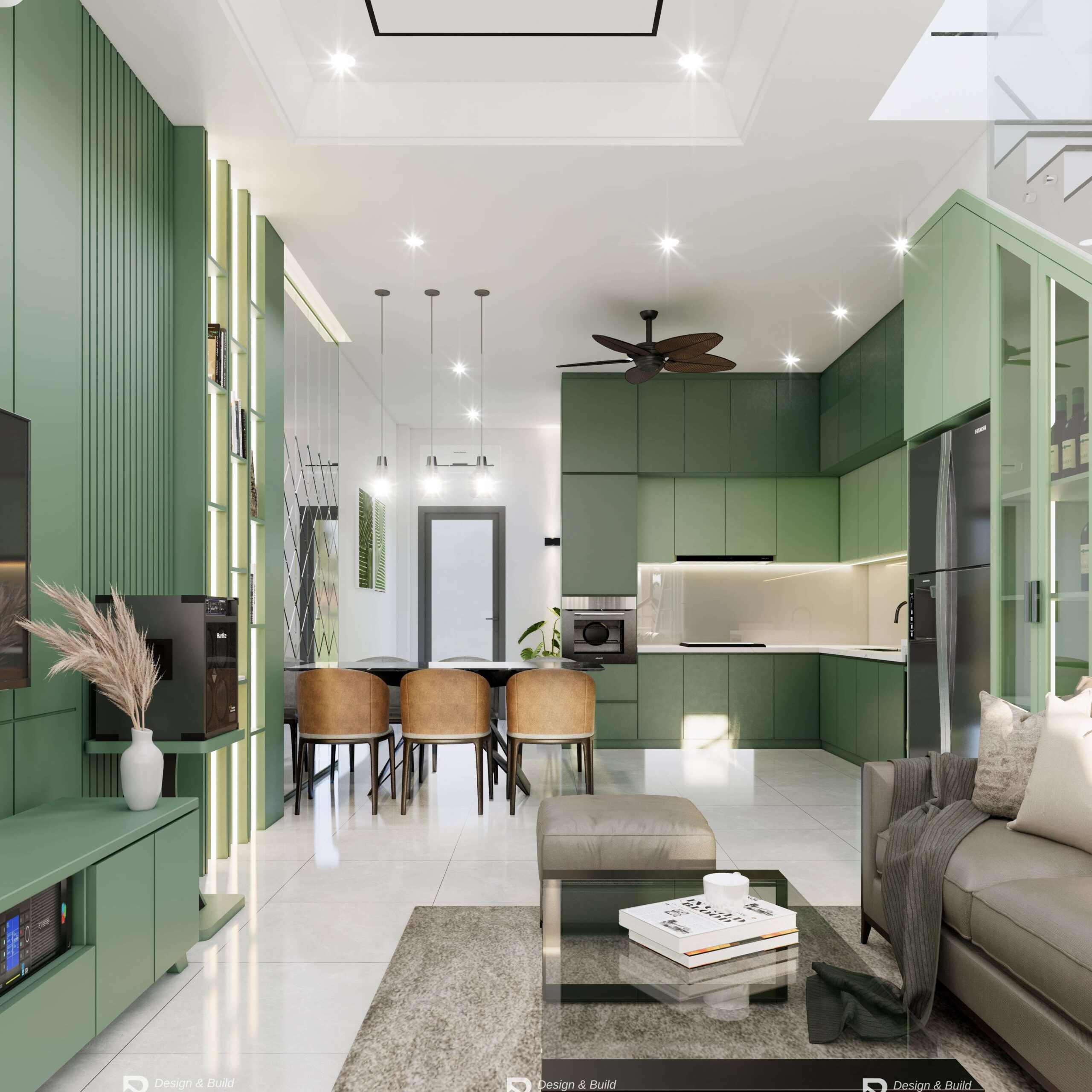 nhà phố hiện đại cần thơ