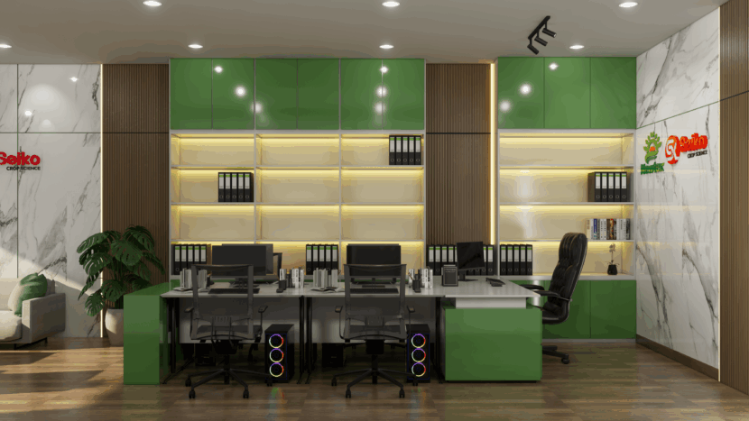 thiết kế văn phòng đẹp cần thơ