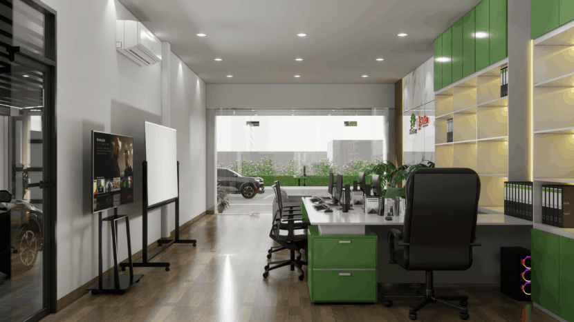 thiết kế văn phòng đẹp cần thơ
