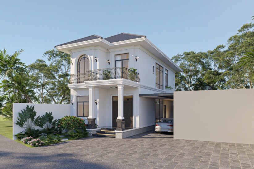 biệt thự tân cổ điển đẹp đồng tháp