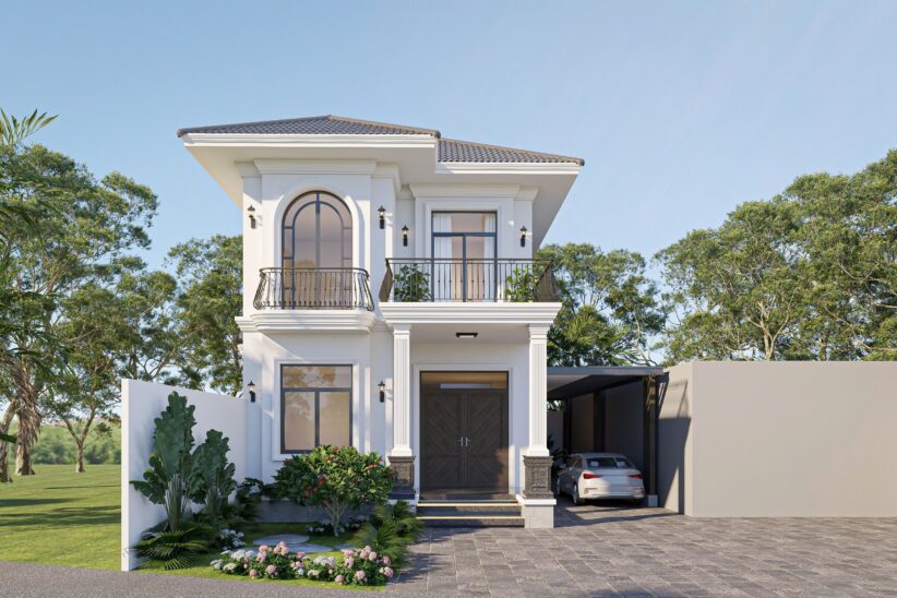 biệt thự tân cổ điển đẹp đồng tháp