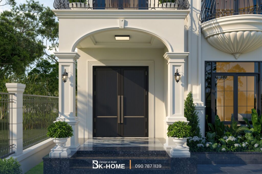 xây nhà biệt thự tân cổ điển đồng tháp